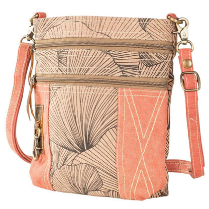 Clea Ray Botanical Print Crossbody Bag
