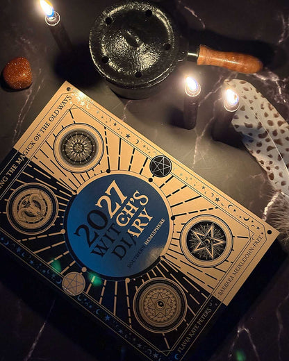 2027 Witch's Diary & Planner - Northern Hemisphere