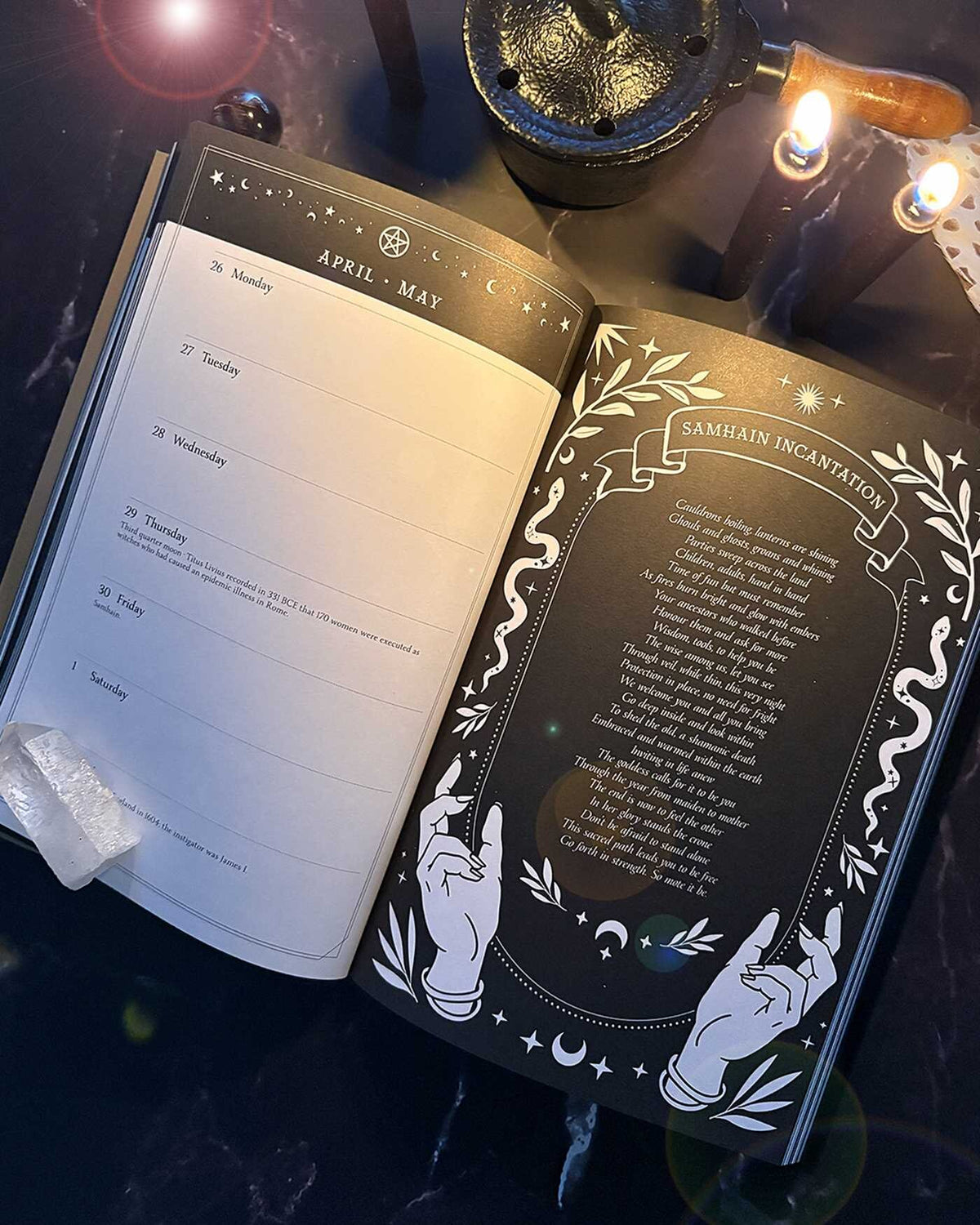 2027 Witch's Diary & Planner - Northern Hemisphere