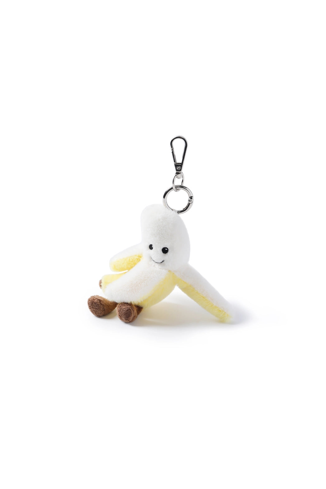 McHugs Banana Fruit Stuffed Animal Bag Charm