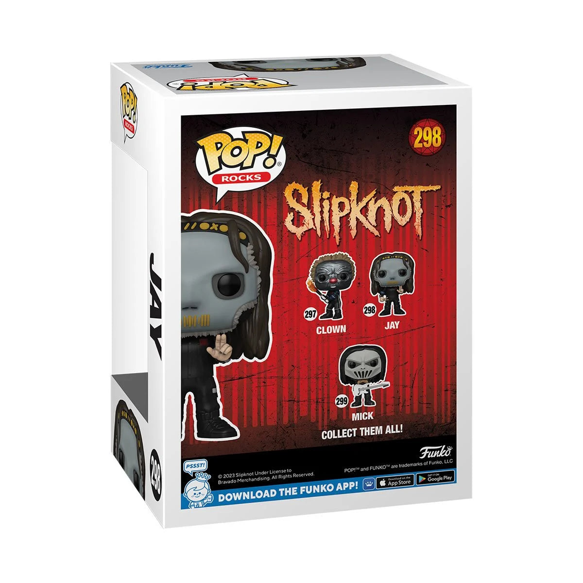 Slipknot Jay with Drumsticks Funko Pop! Vinyl Figure #298