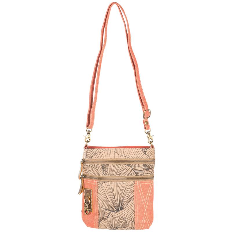 Clea Ray Botanical Print Crossbody Bag