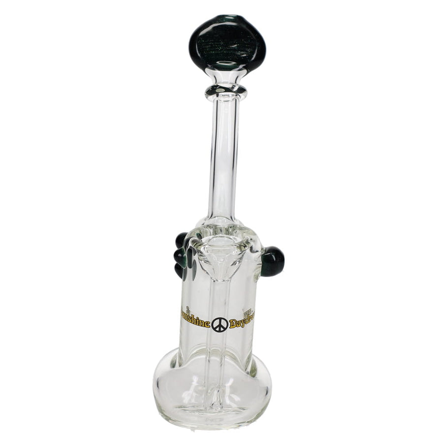Sunshine Daydream Sherlock Bubbler Clear with Color Accents