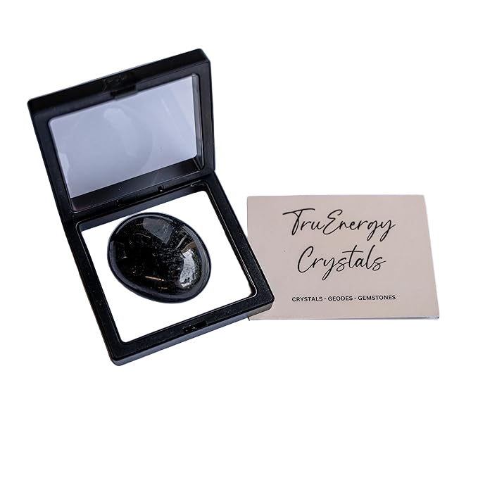 TruEnergy Black Tourmaline Palm Stone - 2"