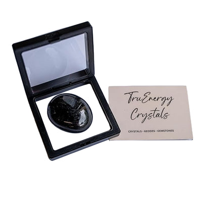 TruEnergy Black Tourmaline Palm Stone - 2"