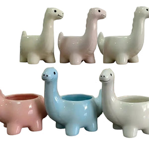 Dinosaur Planter in Assorted Colors