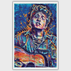 Bob Dylan Talkin' WWIII Blues Art Print 12 X 18"