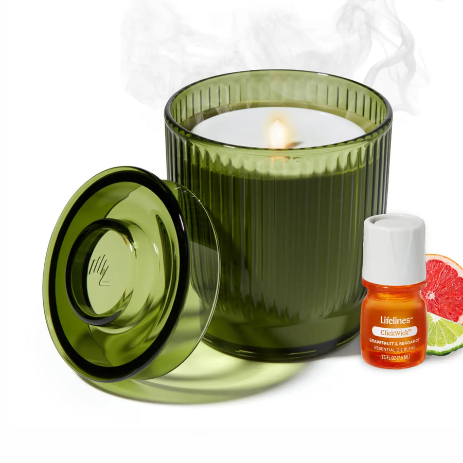 Lifelines™ ClickWick® Flameless Candle Diffuser in Olive