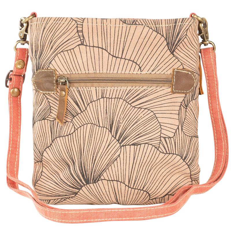 Clea Ray Botanical Print Crossbody Bag