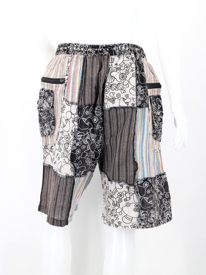 Shroom Patchwork Shorts