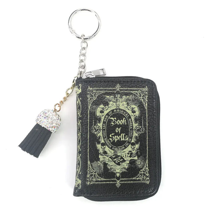 Book of Spells Book Bag Charm Coin Purse