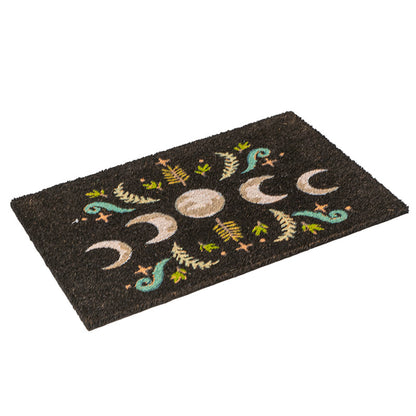 Dark Forest Moon Phase Doormat