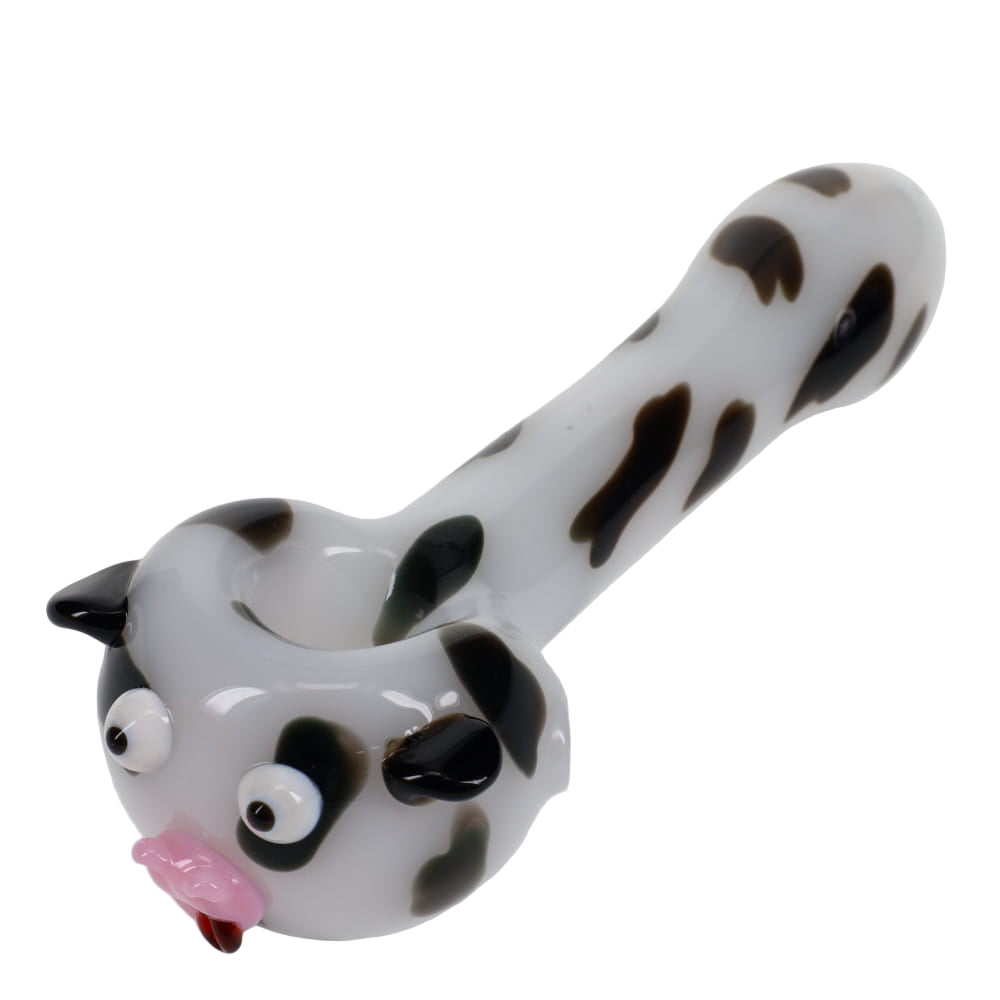 Monster Glass Cow Face Spoon