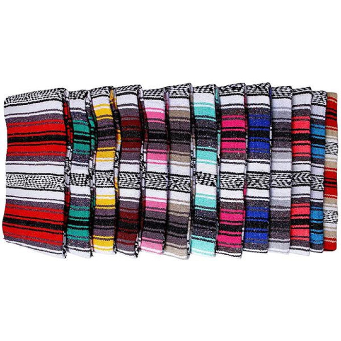 Falsa Fringe Blanket - Assorted Colors