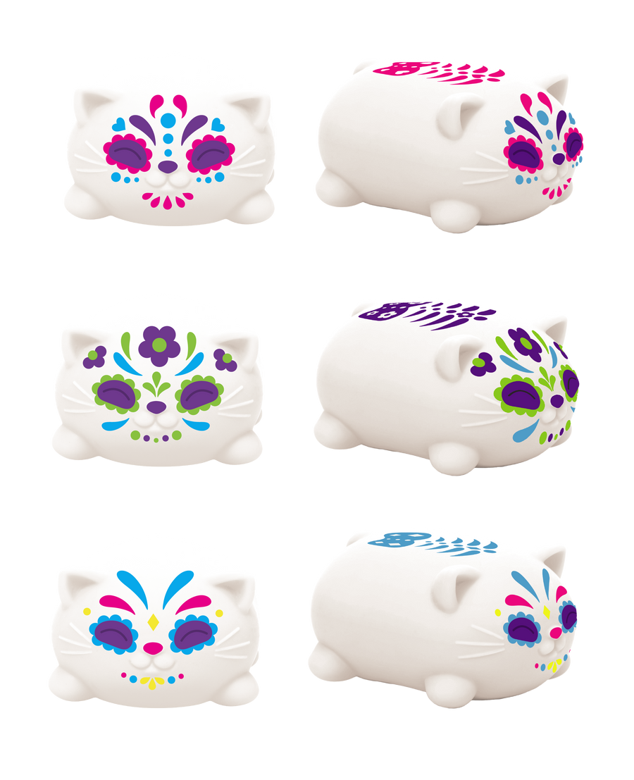 NeeDoh Sugar Skull Cool Cats