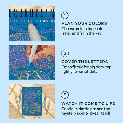 Lifelines™ FlowArt: Dot-By-Letter Into the Deep Coloring Pad