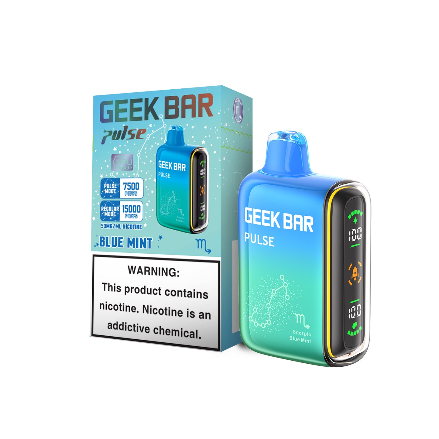 Geek Bar Pulse 15000 Puffs 5% 16ml Disposable