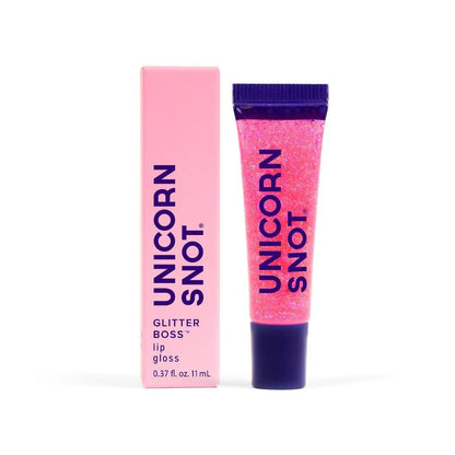 Unicorn Snot Glitter Boss Lip Gloss - Flamingo