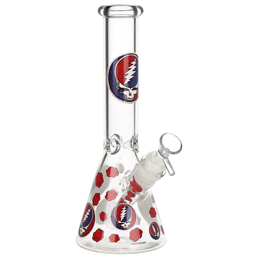 Pulsar x Grateful Dead 10" Beaker - Patchwork Steal Your Face