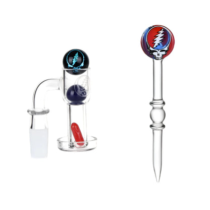Pulsar x Grateful Dead 9" Cascade Waterfall Recycler Rig Set