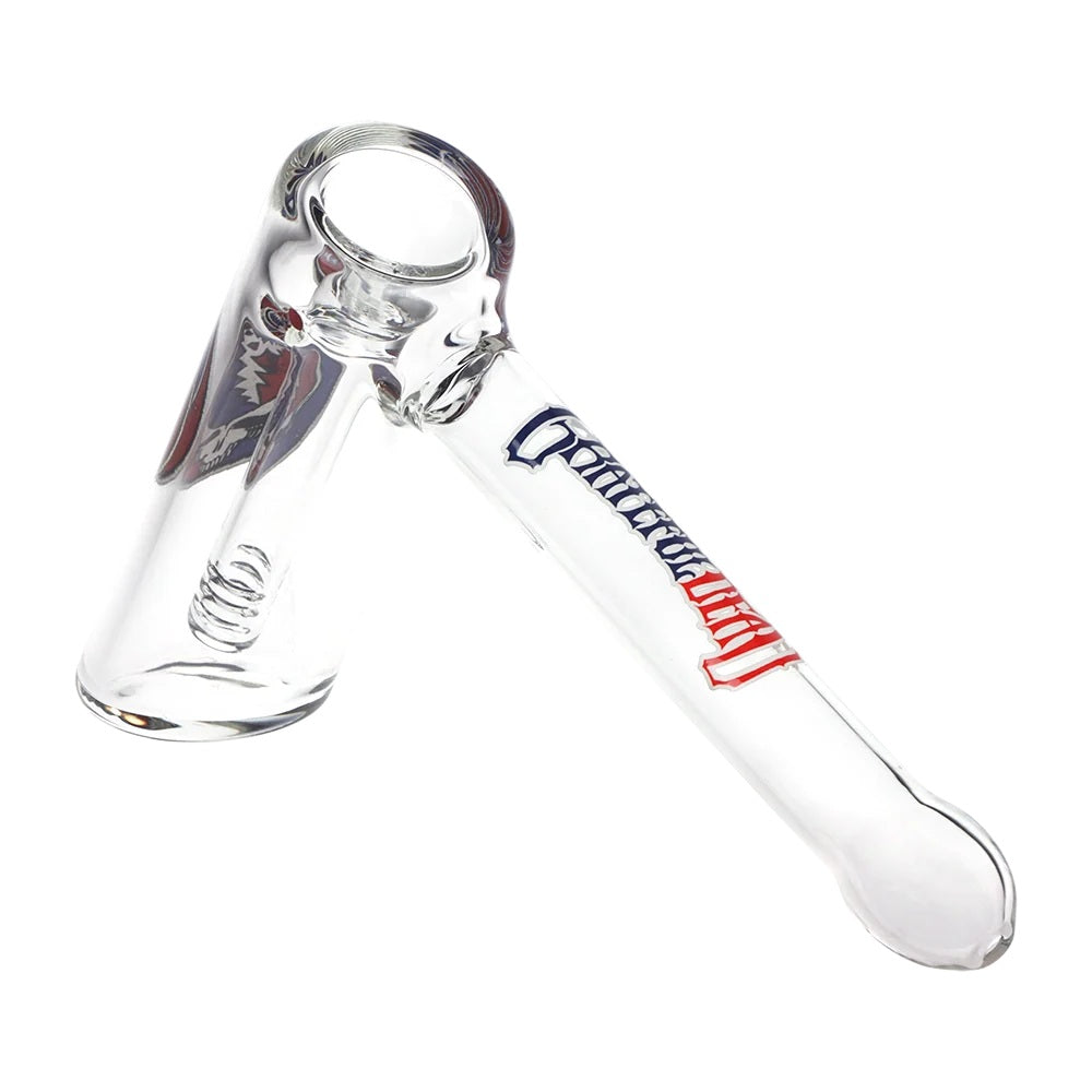 Pulsar x Grateful Dead 8" Hammer Bubbler - Patchwork Steal Your Face
