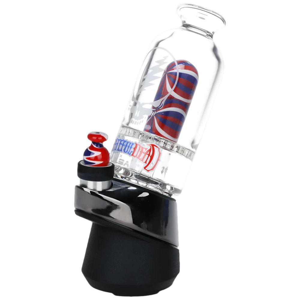 Pulsar x Grateful Dead Sandblast Stealie Puffco Peak Top Set