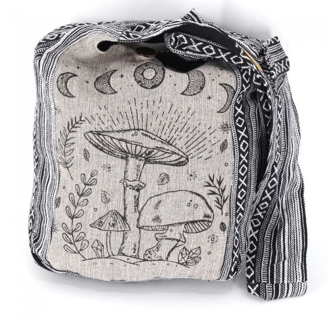 Gheri Mushroom Print Crossbody Bag