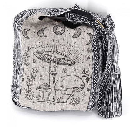 Gheri Mushroom Print Crossbody Bag