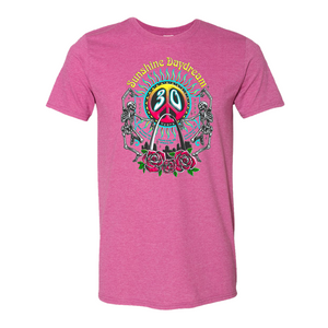 Sunshine Daydream 30th Anniversary Commemorative T-Shirt - Heather Berry