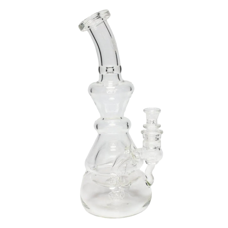 Huffy Glass Dieter Beaker Clear Bubbler