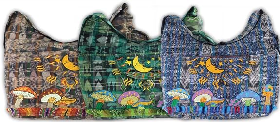 Ixchel New Mushroom Panorama Saddlebag