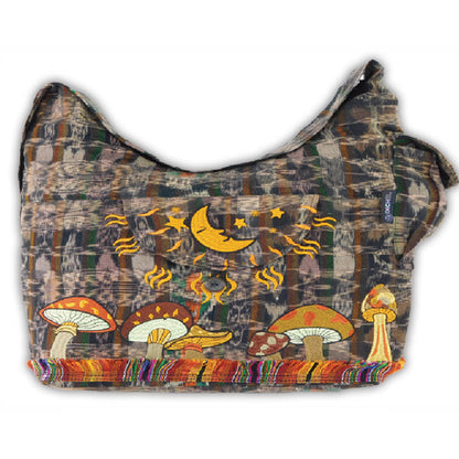 Ixchel New Mushroom Panorama Saddlebag