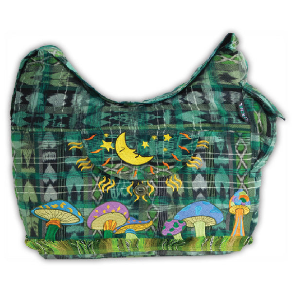 Ixchel New Mushroom Panorama Saddlebag