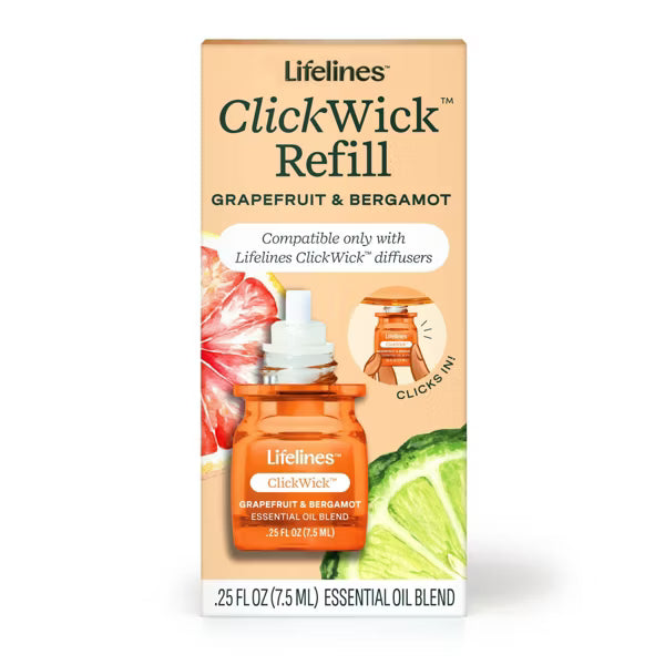 Lifelines™ ClickWick™ Refill - Grapefruit & Bergamot