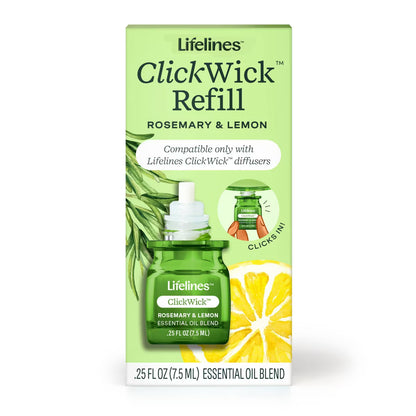 Lifelines™ ClickWick™ Refill - Rosemary & Lemon