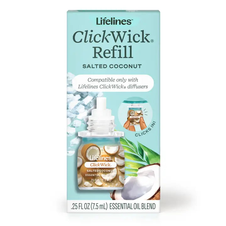 Lifelines™ ClickWick™ Refill - Salted Coconut