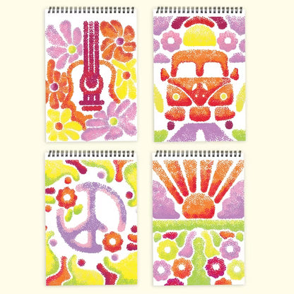 Lifelines™ FlowArt: Pogo-Dot Groovy Vibes Coloring Pad