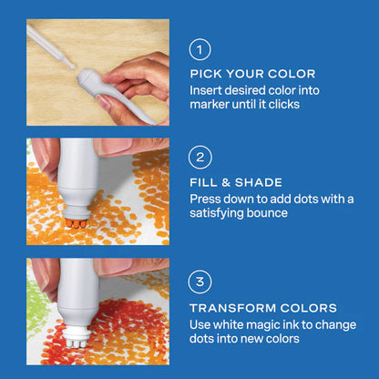 Lifelines™ FlowArt: Pogo-Dot Nature Coloring Pad
