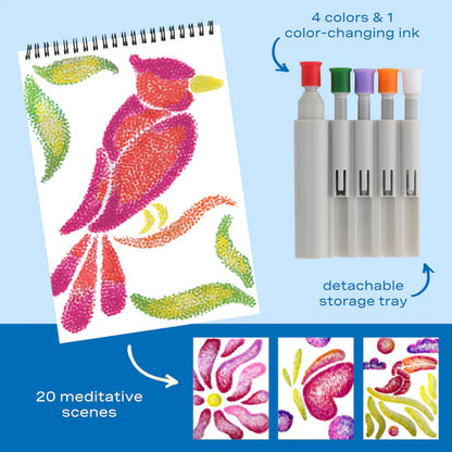 Lifelines™ FlowArt: Pogo-Dot Nature Coloring Pad