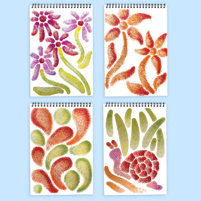 Lifelines™ FlowArt: Pogo-Dot Nature Coloring Pad
