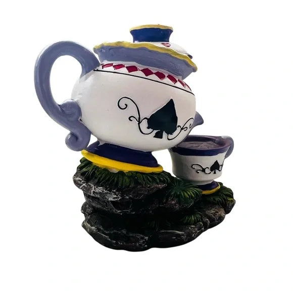 Alice In Wonderland Tea Pot Backflow Incense Burner