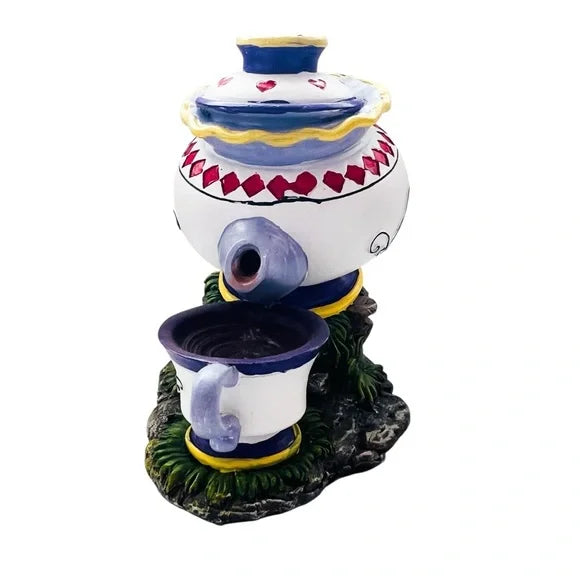 Alice In Wonderland Tea Pot Backflow Incense Burner