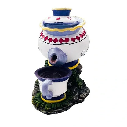 Alice In Wonderland Tea Pot Backflow Incense Burner