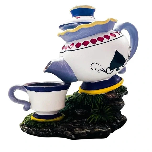 Alice In Wonderland Tea Pot Backflow Incense Burner