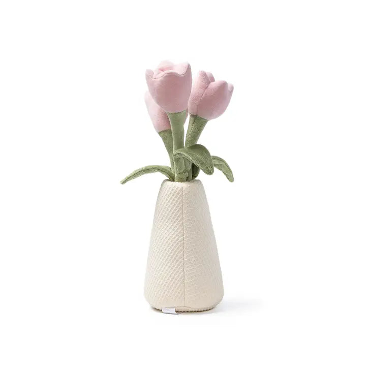 McHugs Elegant Tulip Vase Stuffed Plushie