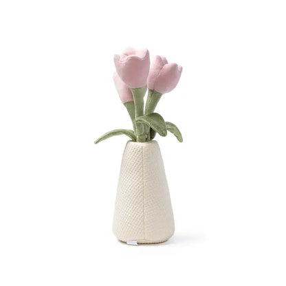 McHugs Elegant Tulip Vase Stuffed Plushie