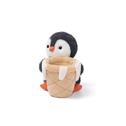 McHugs Penguin Pen Holder Stuffed Animal Desk Buddy