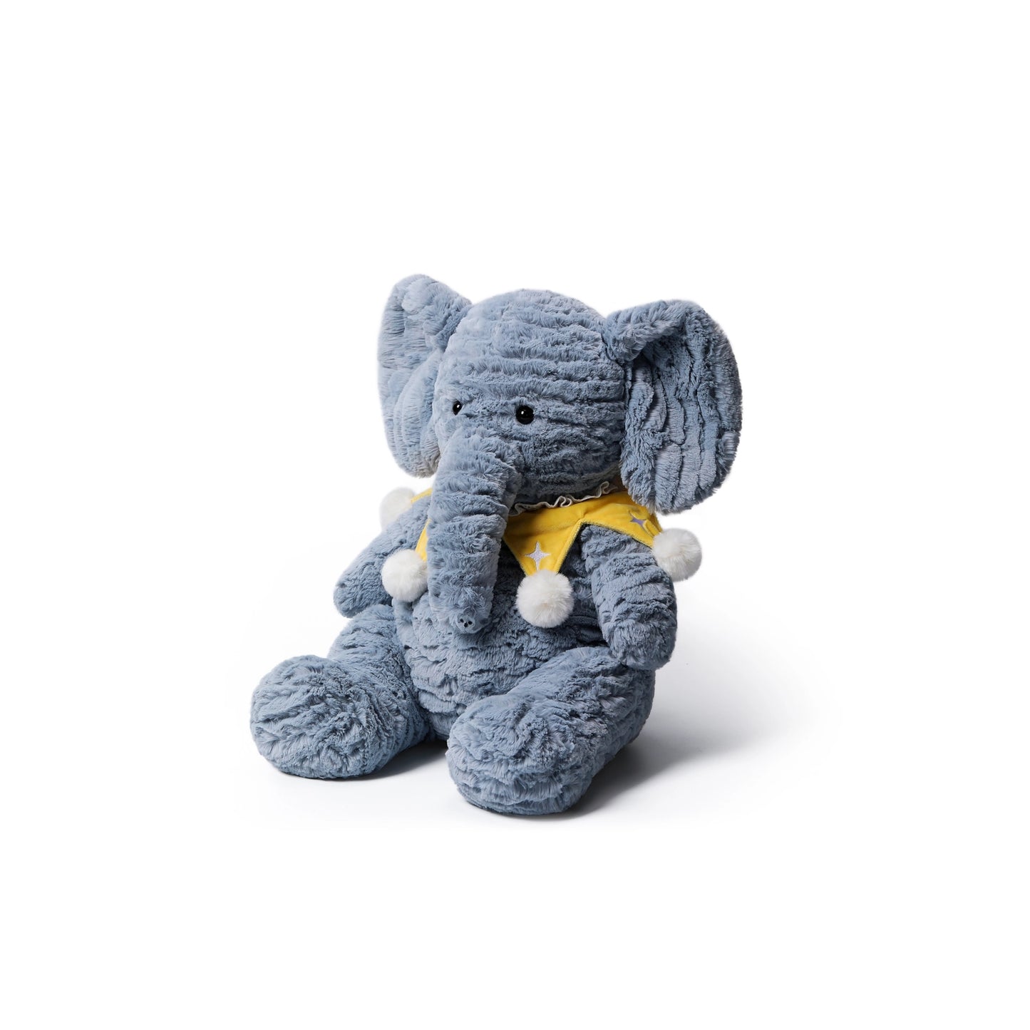 McHugs Starry Denim Elephant Stuffed Animal