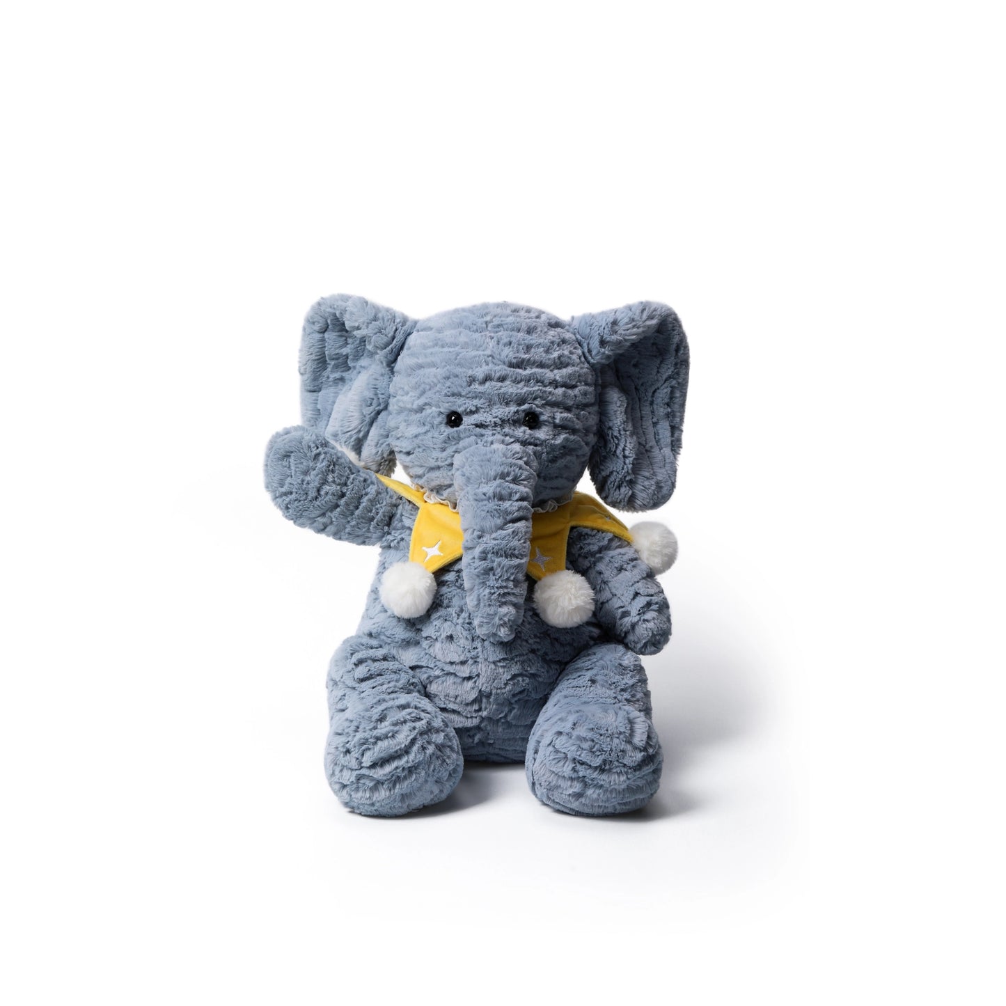 McHugs Starry Denim Elephant Stuffed Animal