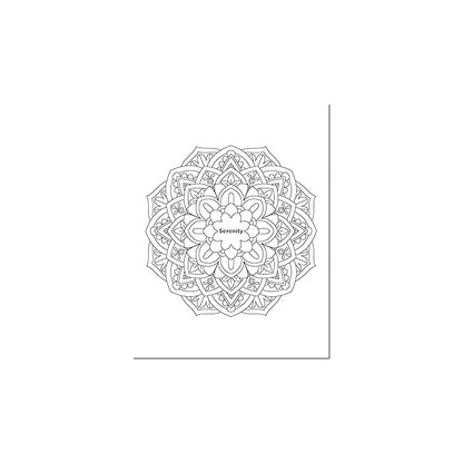 Mindfulness Mandalas Coloring Book